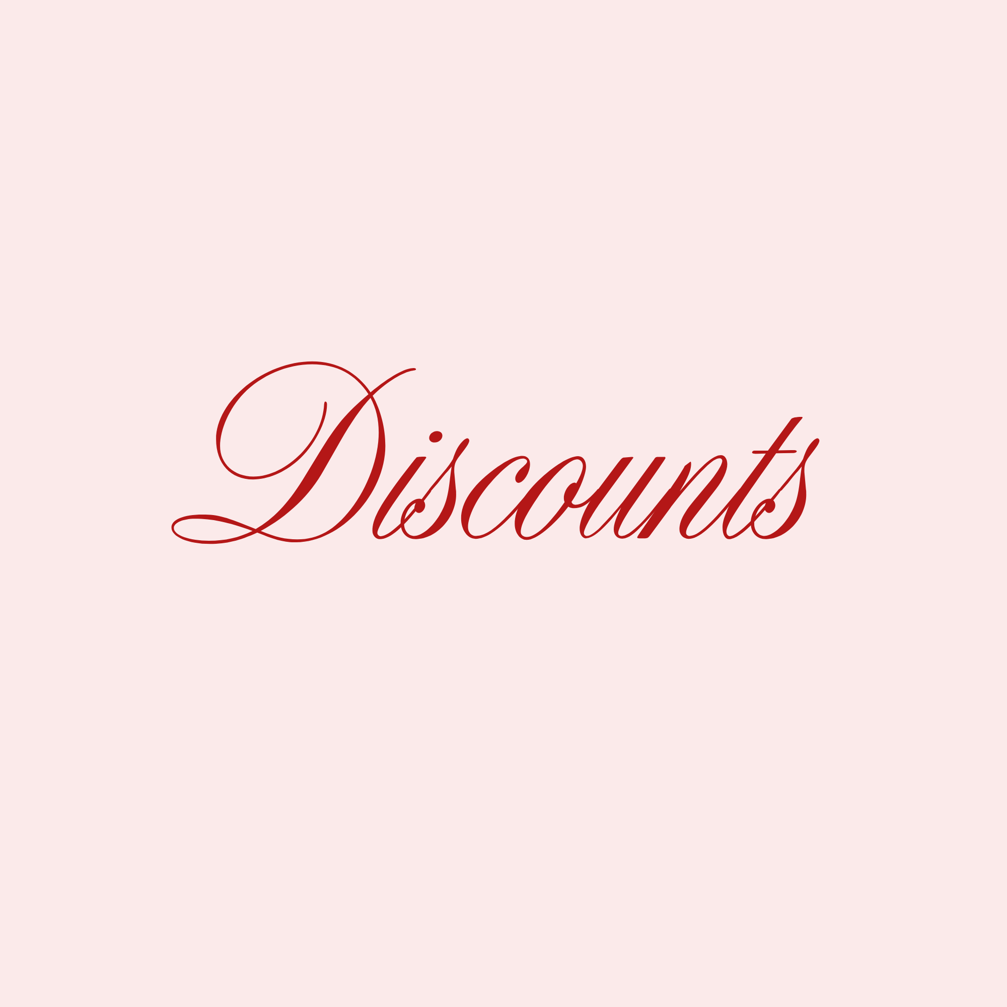 Discounts