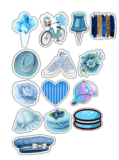 Blue Sky Stickers