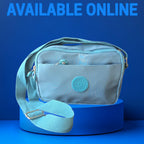 Light Blue Crossbody Bag - Lightweight & Functional