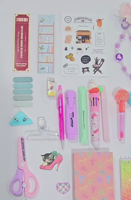 ✨Mixed Color Stationery & Soft Care Bundle (30-31 Items)