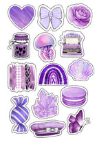 Dreamy Purple Sticker