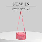 Pink Crossbody Bag - Lightweight & Functional