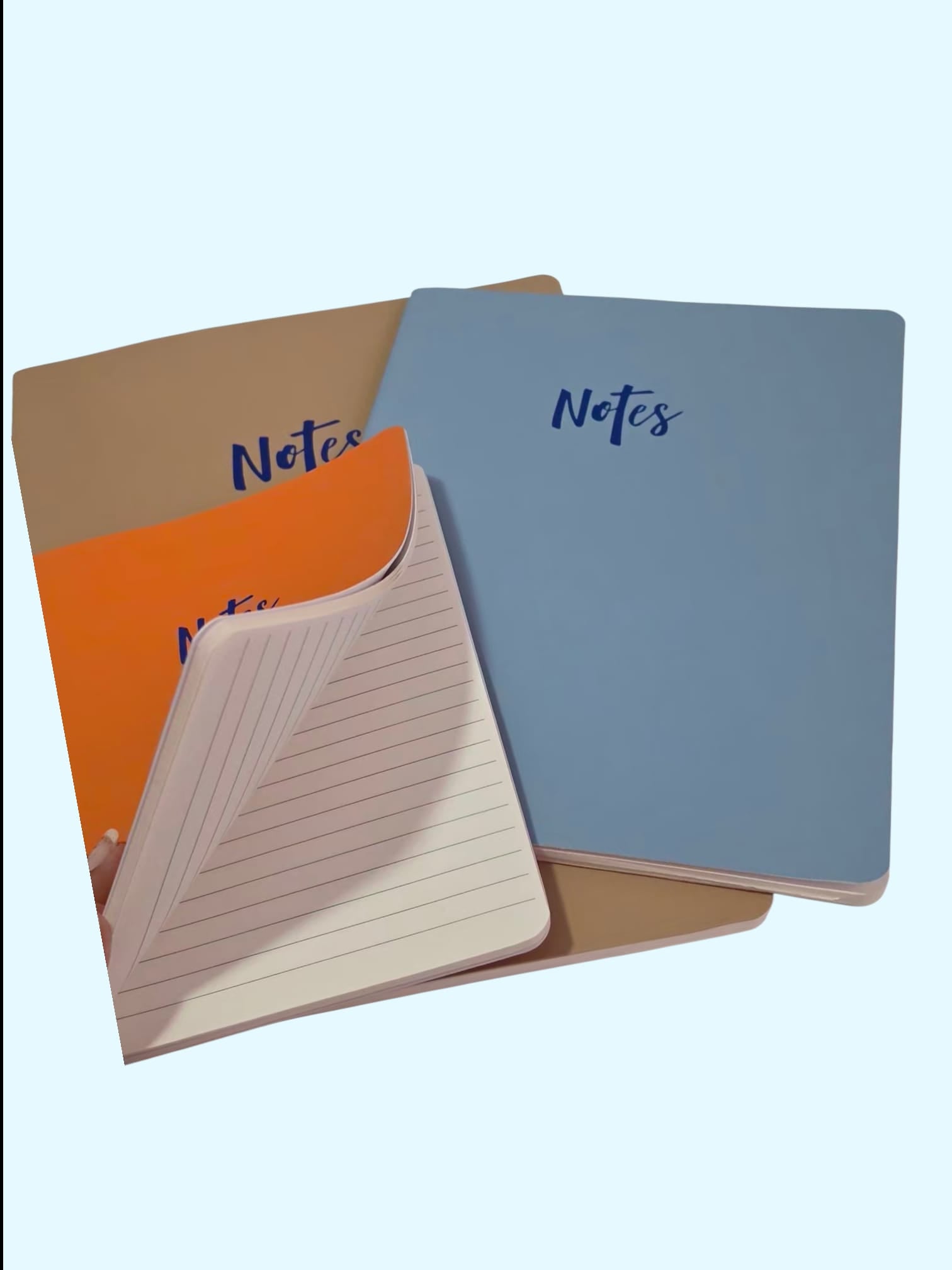 📓 Minimalist Notes Notebook Set (3 Pack)