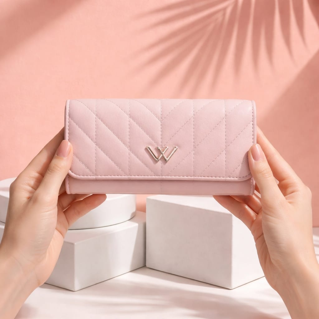 Pink Charm Wallet