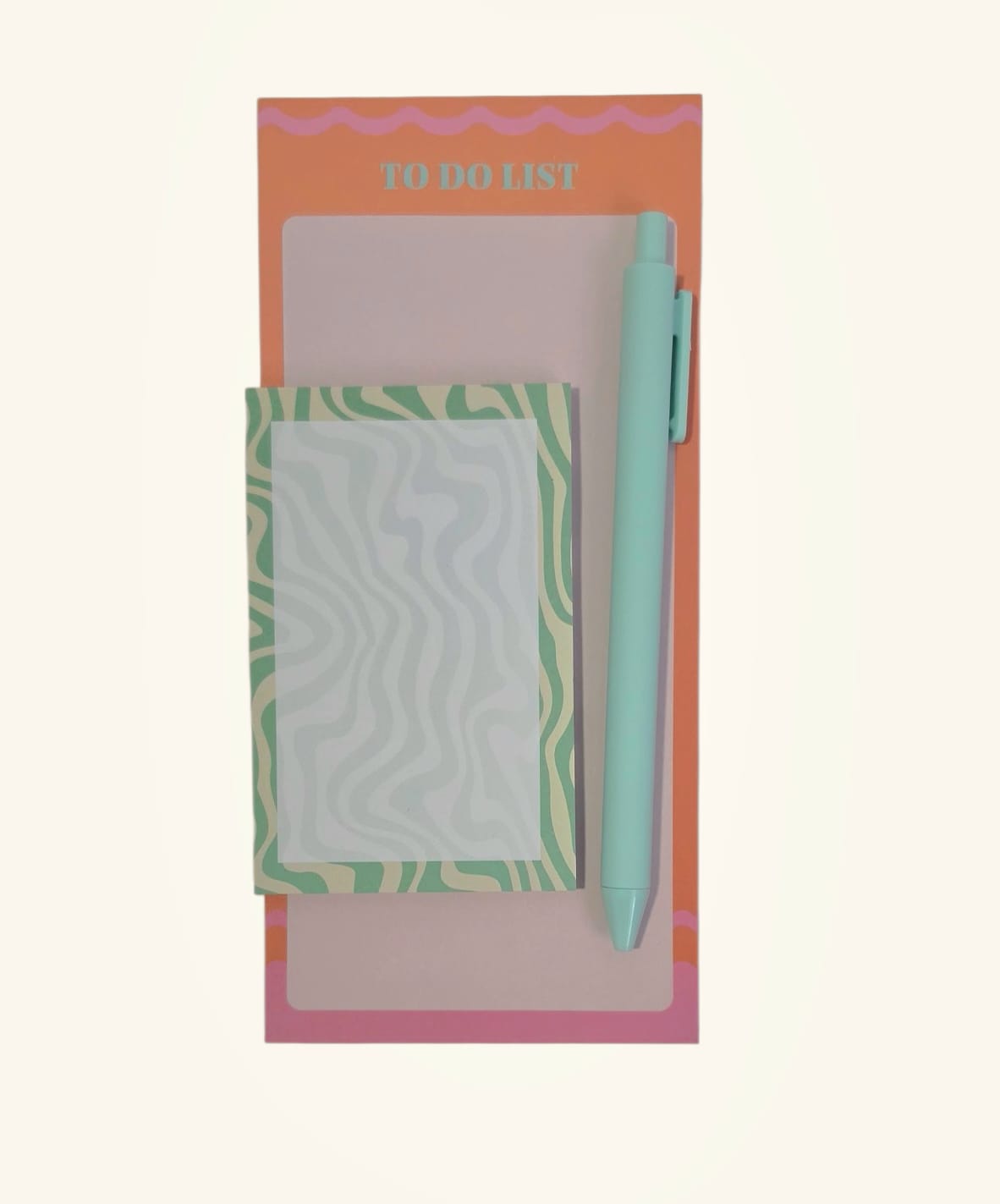 📋 Pastel To-Do List Notepad Set