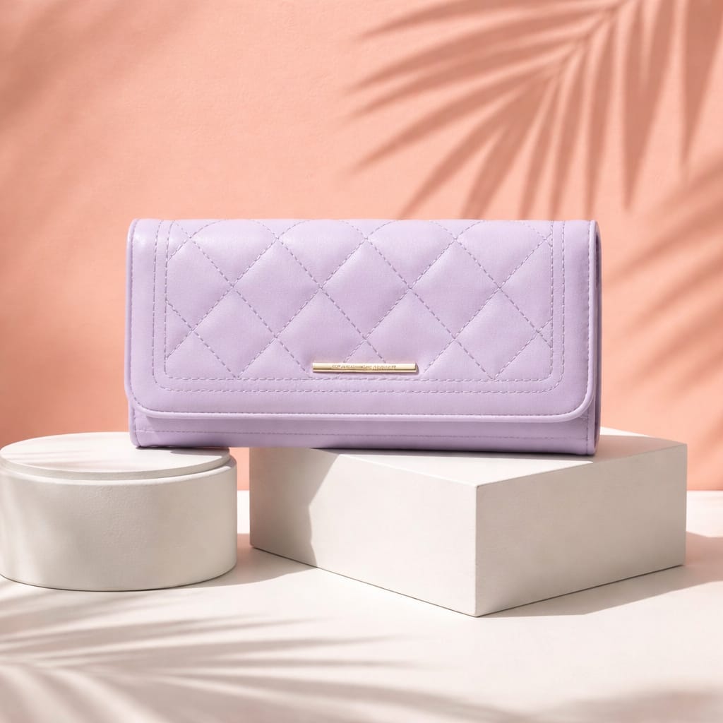 Lilac Charm Wallet 💜