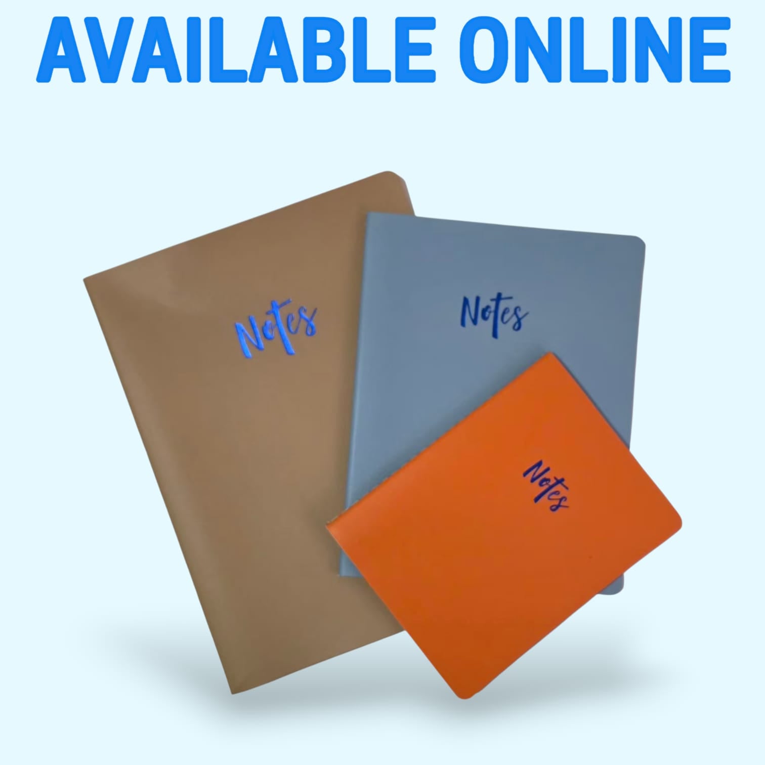 📓 Minimalist Notes Notebook Set (3 Pack)