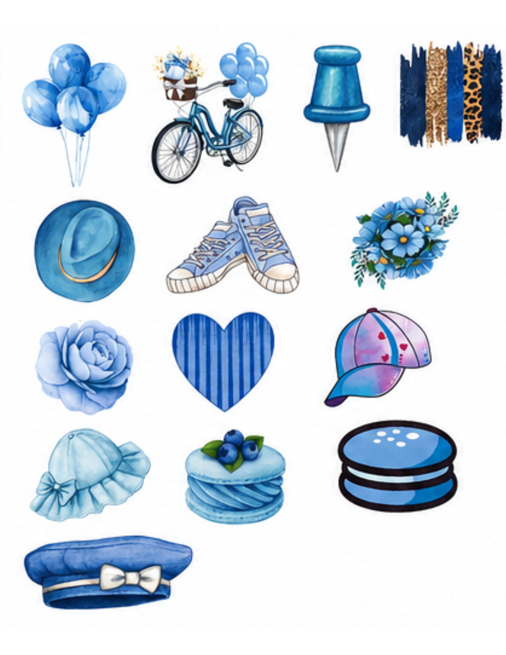 Blue Sky Stickers