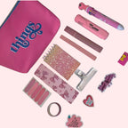 Cute Dark Pink Stationery Kit