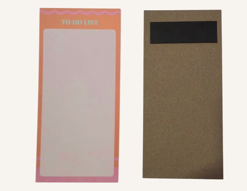 📋 Pastel To-Do List Notepad Set