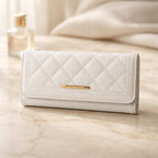 Beige Charm Wallet